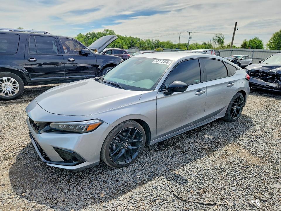 2024 Honda Civic VIN 19XFL2H87RE021388 COPART salvage auction — MINOR DENT/SCRATCHES, FL - CERT OF TITLE-REBUILT, sold $7,100 on 2026-07-29 (photo 1)