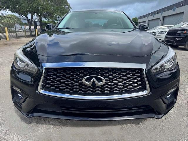 2021 Infiniti Q50 VIN JN1EV7AP1MM701174 COPART salvage auction — MINOR DENT/SCRATCHES, Fl - Certificate Of Destruction (P), sold $9,800 on 2026-07-27 (photo 5)