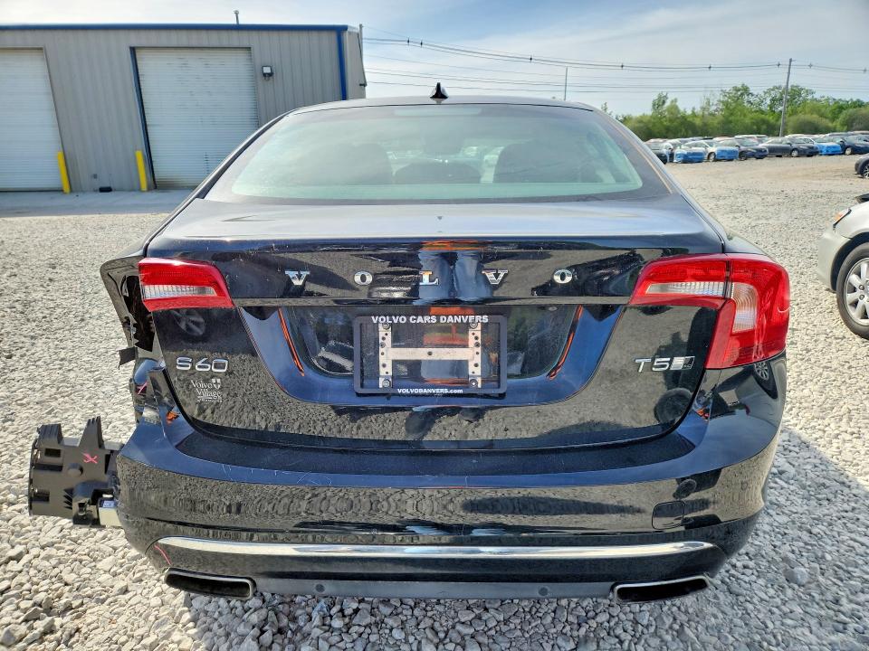 2018 Volvo S60 VIN LYV402TM3JB171440 COPART salvage auction — REAR END, Ma - Cert Of Title-Salvage, sold $2,950 on 2026-07-29 (photo 6)