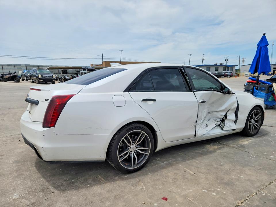 2017 Cadillac VIN 1G6AU5S82H0193436 COPART salvage auction — SIDE, Tx - Salvage Vehicle Title, sold $4,000 on 2026-07-09 (photo 3)