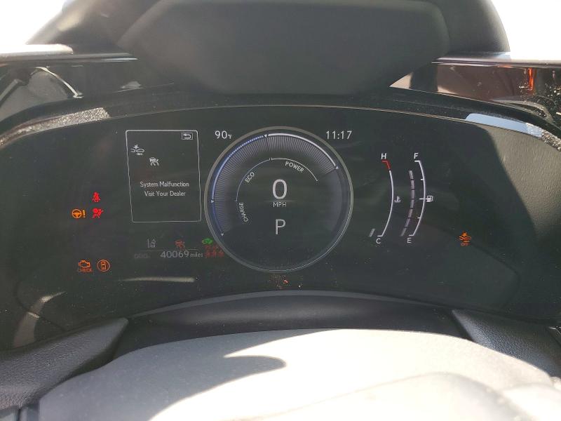 2022 Lexus Nx VIN JTJAKCEZ8N5000245 COPART salvage auction — SIDE, Ca - Salvage Certificate, sold $21,100 on 2026-07-02 (photo 9)