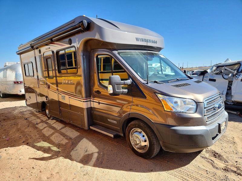 2016 Ford Transit VIN 1FDWS8PV8GKA77147 COPART salvage auction — HAIL, Salvage Title, sold $5,700 on 2026-07-27 (photo 1)