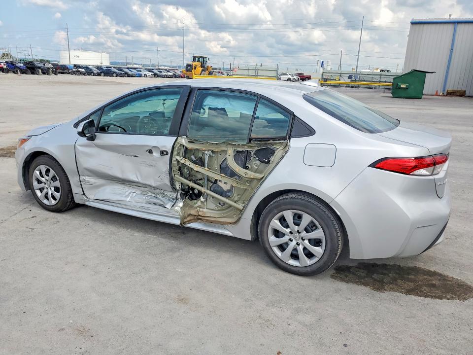 2021 Toyota Corolla VIN 5YFEPMAE2MP188650 COPART salvage auction — SIDE, Ok - Cert Of Title-Salvage, sold $4,050 on 2026-07-08 (photo 2)