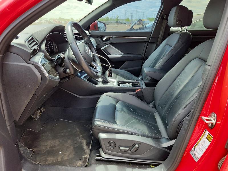 2020 Audi Q3 VIN WA1AECF33L1103740 COPART salvage auction — FRONT END, Il - Salvage Certificate, sold $6,600 on 2026-07-21 (photo 7)