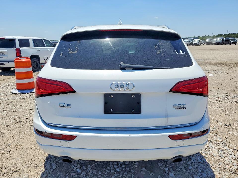 2017 Audi Q5 VIN WA1C2AFP7HA008498 COPART salvage auction — SIDE, Tx - Certificate Of Title (P), sold $2,450 on 2026-07-09 (photo 6)
