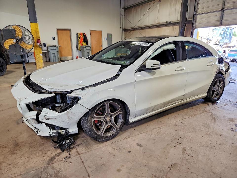 2014 Mercedes-benz VIN WDDSJ4GB6EN087519 COPART salvage auction — FRONT END, Pa - Certificate Of Salvage, sold $525 on 2026-08-17 (photo 1)