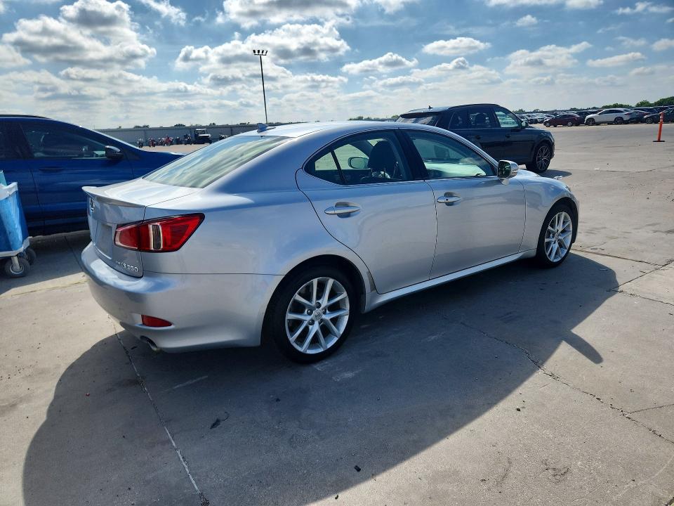 2011 Lexus Is VIN JTHCE5C28B5001779 COPART salvage auction — FRONT END, Tx - Salvage Vehicle Title, sold $5,000 on 2026-07-23 (photo 3)