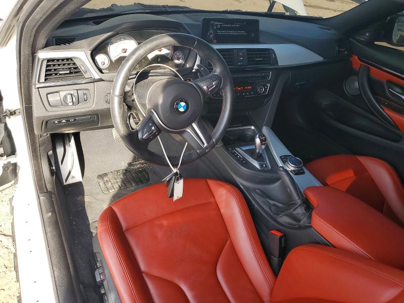 2015 BMW M4 VIN WBS3R9C5XFK329941 COPART salvage auction — FRONT END, Mi - Cert Of Title-Salvage Vehicle, sold $16,600 on 2026-07-31 (photo 8)