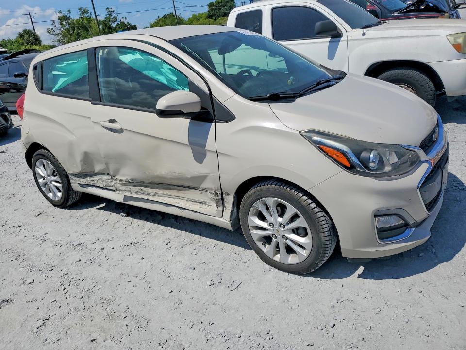2020 Chevrolet Spark VIN KL8CD6SA7LC447687 COPART salvage auction — SIDE, Salvage Title, sold $1,350 on 2026-07-14 (photo 4)