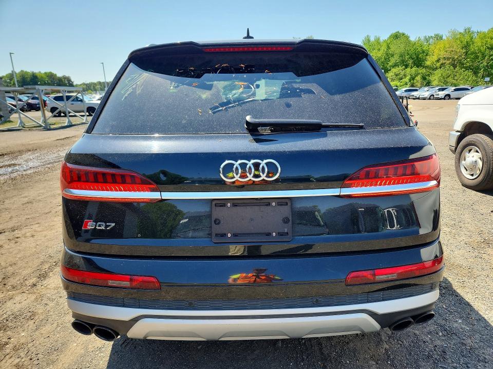 2022 Audi Sq7 VIN WA1VWBF79ND001047 COPART salvage auction — MINOR DENT/SCRATCHES, La - Certificate Of Title (P), sold $34,900 on 2026-07-02 (photo 6)
