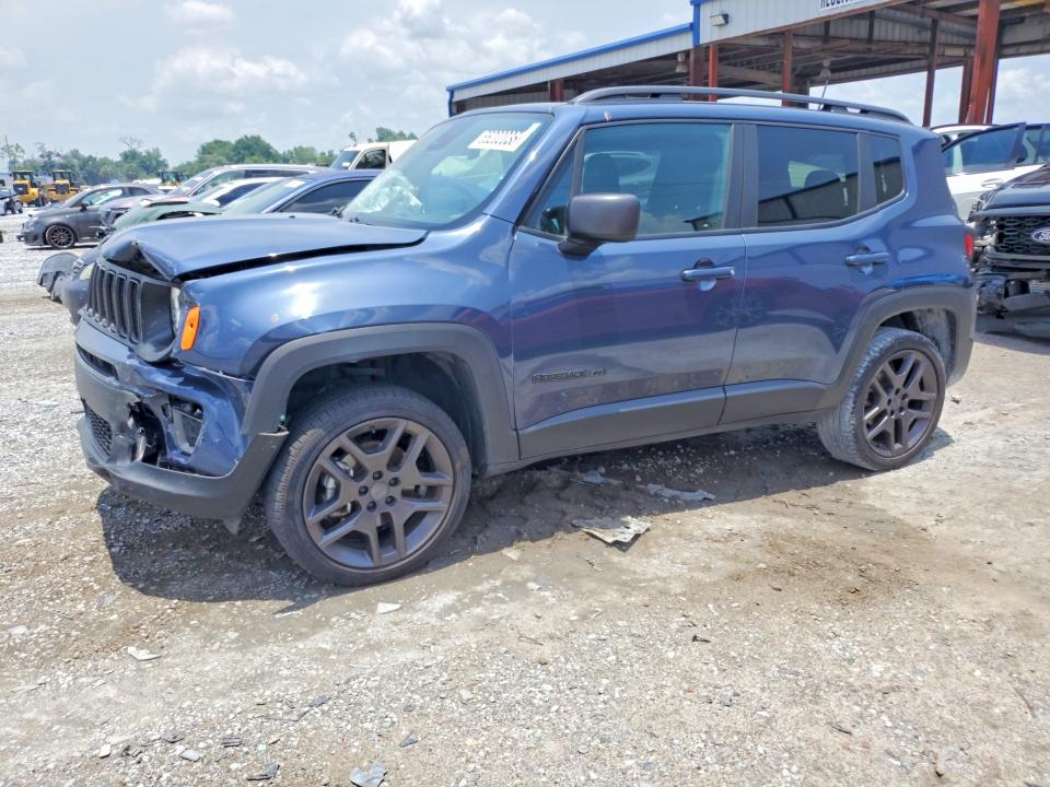 2021 Jeep Renegade VIN ZACNJDBB9MPM65088 COPART salvage auction — FRONT END, Fl - Certificate Of Destruction, sold $2,850 on 2026-07-17 (photo 1)