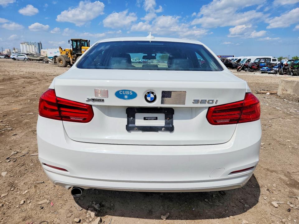 2018 BMW 3er VIN WBA8A3C57JA486923 COPART salvage auction — FRONT END, Il - Salvage Certificate, sold $4,750 on 2026-07-29 (photo 6)