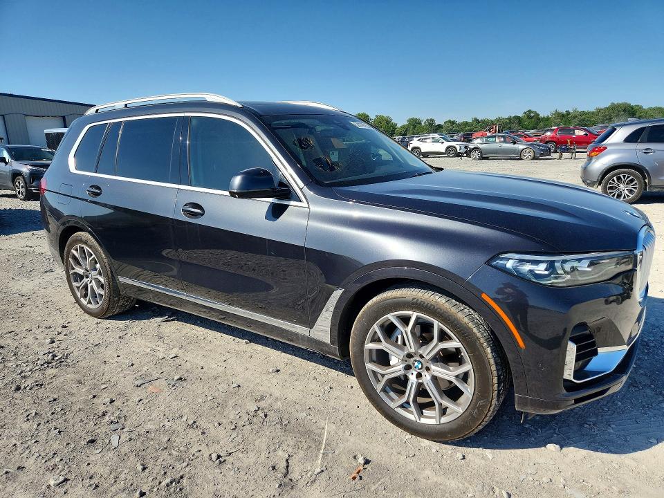 2021 BMW X7 VIN 5UXCW2C06M9H63436 COPART salvage auction — MINOR DENT/SCRATCHES, Mo - Certificate Of Title, sold $22,500 on 2026-07-08 (photo 4)