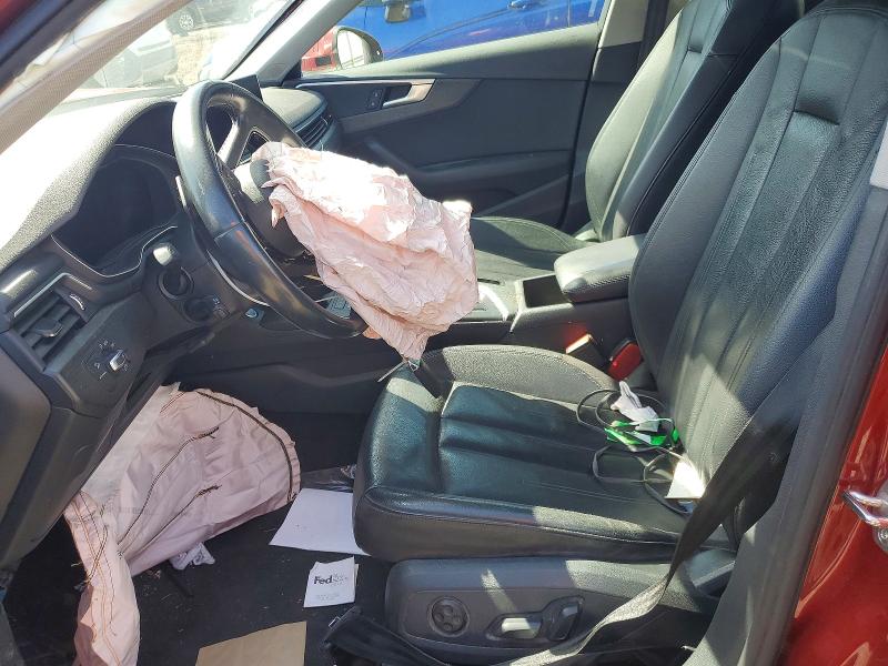 2018 Audi A4 VIN WAUENAF41JN016264 COPART salvage auction — FRONT END, MD - CERT OF SALVAGE > 75% DAMAGE, sold $675 on 2026-07-27 (photo 7)