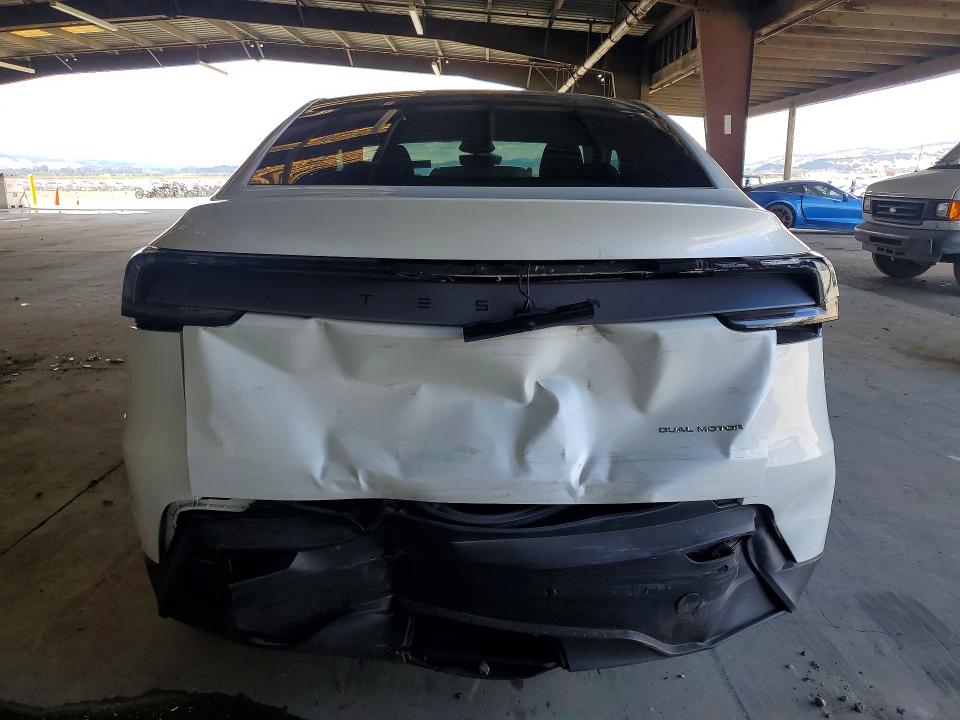2026 Tesla Model y VIN 7SAYGDEE5TF349139 COPART salvage auction — REAR END, Salvage Title, sold $25,750 on 2026-07-23 (photo 6)
