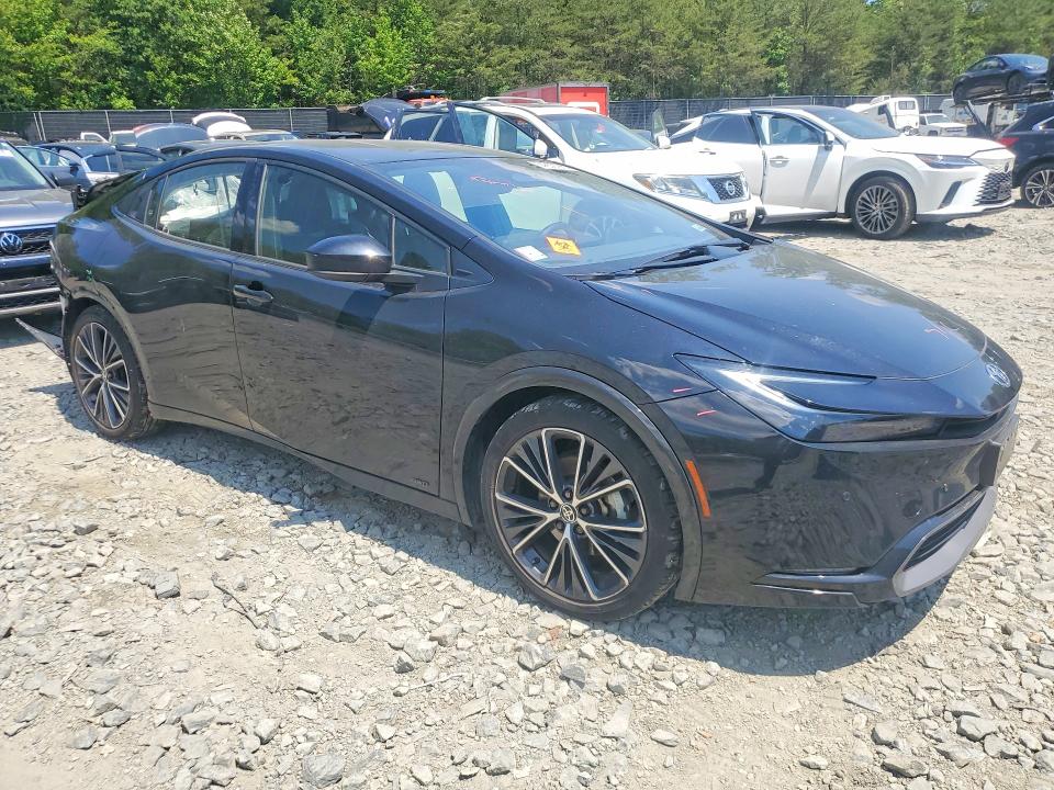 2024 Toyota Prius VIN JTDADABU8R3017963 COPART salvage auction — REAR END, Md - Cert Of Salvage > 75% Damage, sold $7,700 on 2026-07-28 (photo 4)