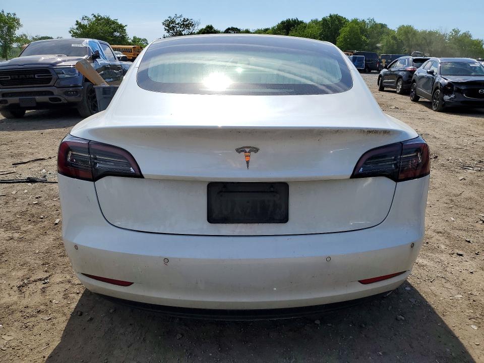 2019 Tesla Model 3 VIN 5YJ3E1EA1KF417816 COPART salvage auction — FRONT END, MD - CERT OF SALVAGE > 75% DAMAGE, sold $6,500 on 2026-07-02 (photo 6)