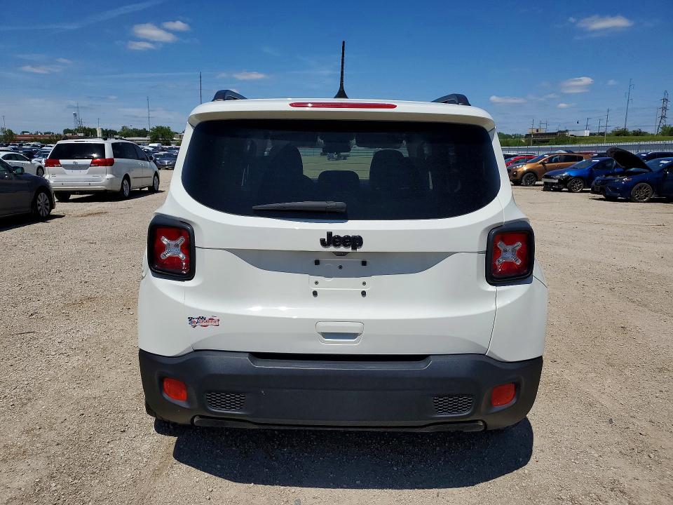 2018 Jeep VIN ZACCJABB8JPH62700 COPART salvage auction — REAR END, Ia - Cert Of Title-Salvage Title, sold $3,250 on 2026-07-08 (photo 6)
