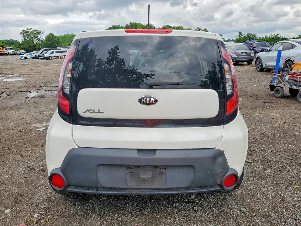 2016 Kia VIN KNDJN2A25G7303990 COPART salvage auction — VANDALISM, Md - Cert Of Salvage > 75% Damage, sold $825 on 2026-07-09 (photo 6)