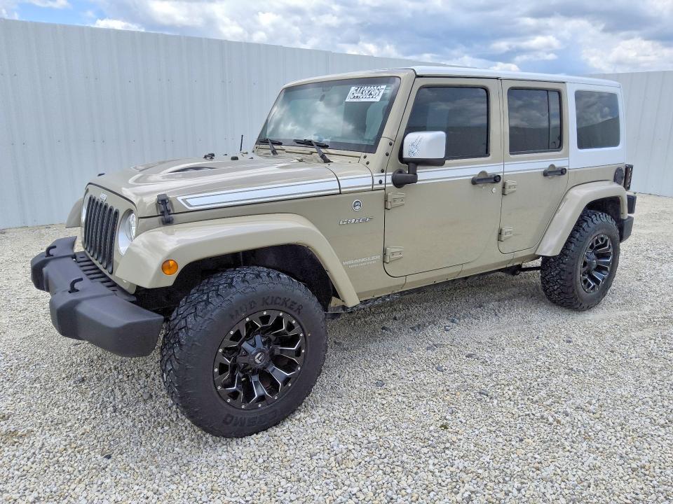 2017 Jeep Wrangler unlimited VIN 1C4BJWEG3HL685846 COPART salvage auction — MINOR DENT/SCRATCHES, La - Certificate Of Title, sold $10,600 on 2026-07-02 (photo 1)