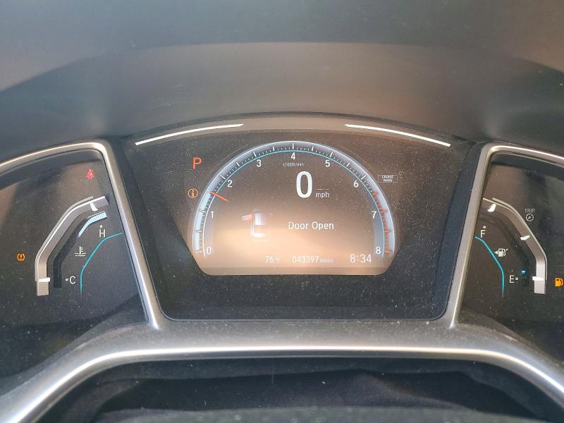 2018 Honda Civic VIN JHMFC1F70JX028867 COPART salvage auction — FRONT END, Me - Cert Of Title-Salvage Collisio, sold $6,600 on 2026-07-02 (photo 9)