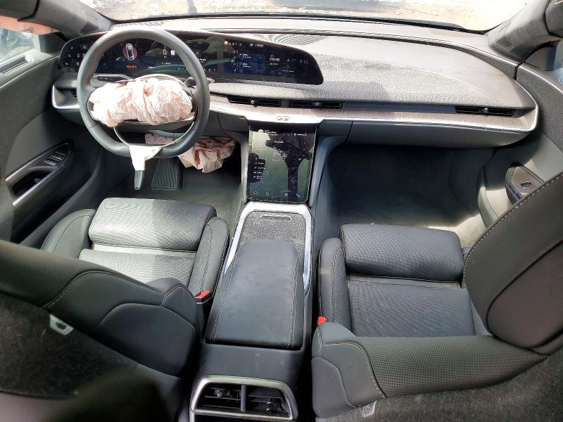2025 Lucid Air VIN 50EA1TEA4SA020183 COPART salvage auction — FRONT END, Pa - Dealer Only Salvage Title (P), sold $17,700 on 2026-07-28 (photo 8)