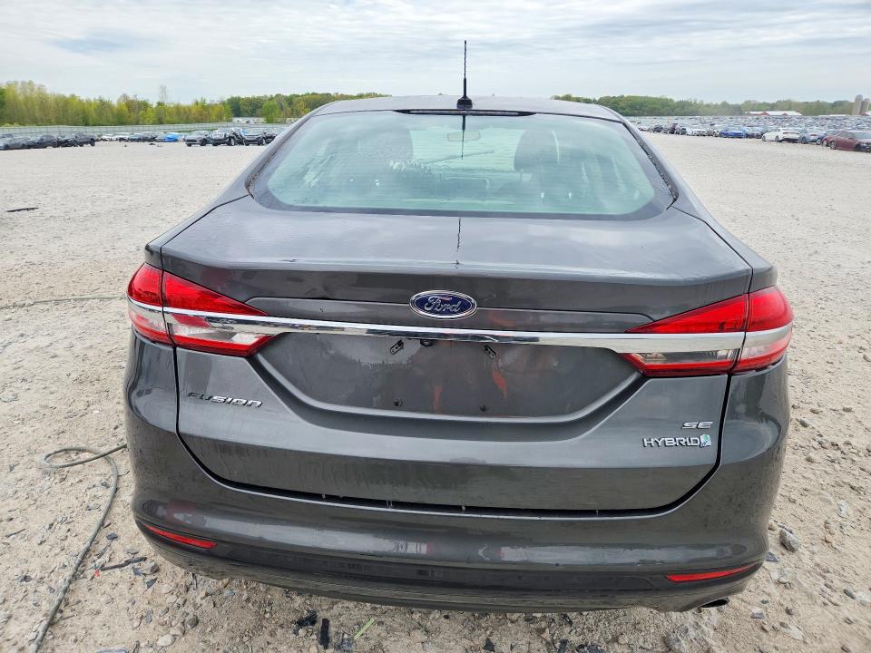 2017 Ford Fusion VIN 3FA6P0LU8HR287979 COPART salvage auction — FRONT END, MI - CERT OF TITLE-SALVAGE VEHICLE, sold $575 on 2026-07-02 (photo 6)