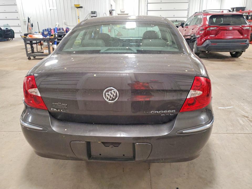 2009 Buick Lacrosse VIN 2G4WD582891250195 COPART salvage auction — FRONT END, MN - CERT OF TITLE-PRIOR SALVAGE, sold $450 on 2026-07-09 (photo 6)