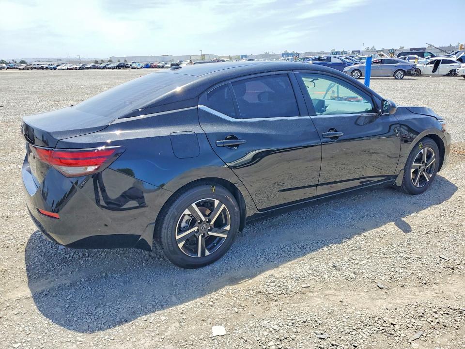 2025 Nissan Sentra VIN 3N1AB8CV8SY419357 COPART salvage auction — FRONT END, CA - SALVAGE CERTIFICATE, sold $4,650 on 2026-07-02 (photo 3)