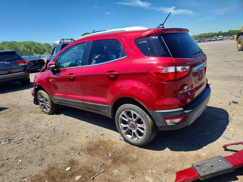 2018 Ford Ecosport VIN MAJ6P1WL1JC209315 COPART salvage auction — FRONT END, Ma - Cert Of Title-Salvage, sold $475 on 2026-07-08 (photo 2)