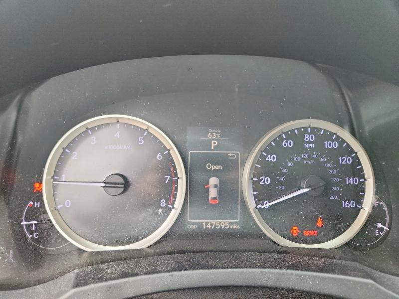2014 Lexus Is VIN JTHBF1D26E5038317 COPART salvage auction — FRONT END, Ca - Salvage Certificate, sold $900 on 2026-07-15 (photo 9)