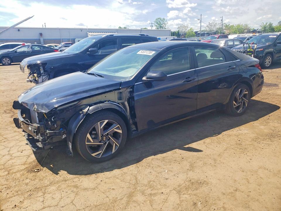 2025 Hyundai Elantra VIN KMHLS4DG9SU939242 COPART salvage auction — FRONT END, Ct - Cert Of Title-Salvage, sold $6,000 on 2026-07-17 (photo 1)