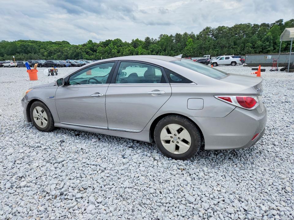 2011 Hyundai Sonata VIN KMHEC4A43BA004445 COPART salvage auction — FRONT END, Ga - Cert Of Title-Salvage, sold $1,250 on 2026-07-09 (photo 2)