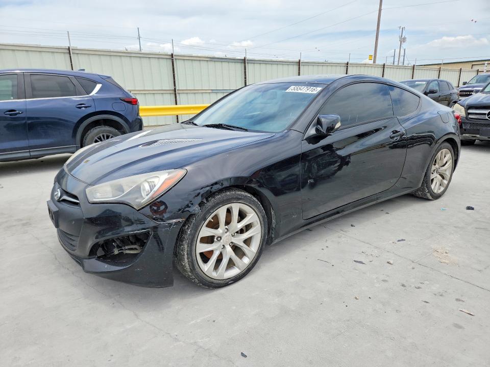 2013 Hyundai Genesis VIN KMHHU6KJ3DU105626 COPART salvage auction — FRONT END, Mt - Certificate Of Title, sold $575 on 2026-07-25 (photo 1)