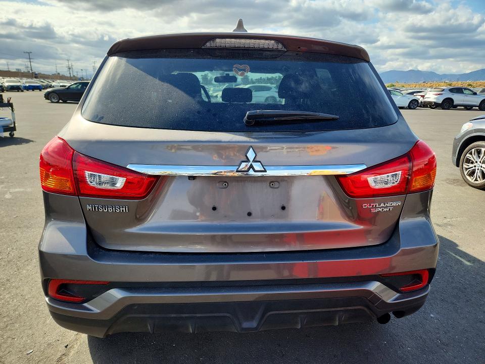 2018 Mitsubishi Outlander VIN JA4AP3AU6JZ005830 COPART salvage auction — SIDE, Ca - Salvage Certificate, sold $2,550 on 2026-07-13 (photo 6)