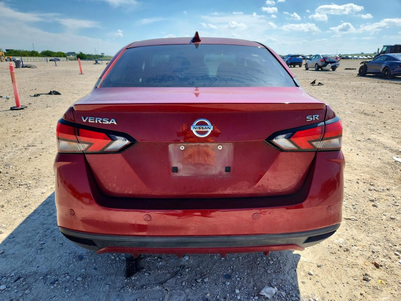 2021 Nissan Versa VIN 3N1CN8FV9ML918826 COPART salvage auction — Front End, TX - SALVAGE VEHICLE TITLE, sold $3,900 on 2026-07-09 (photo 6)