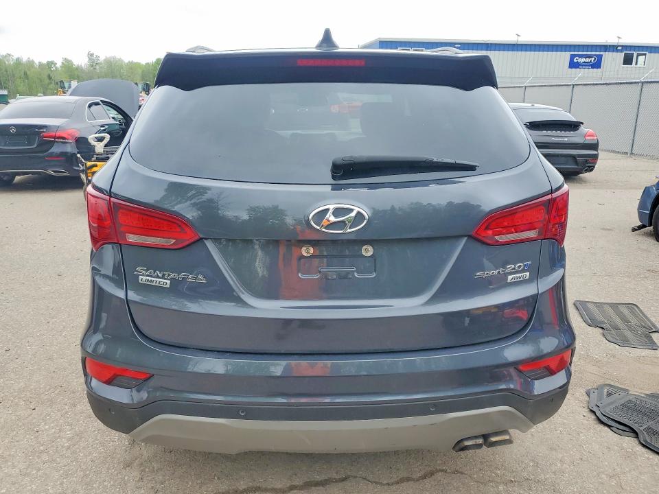 2018 Hyundai Santa fe VIN 5XYZUDLA1JG531906 COPART salvage auction — FRONT END, On - Permit Salvage, sold $575 on 2026-07-23 (photo 6)