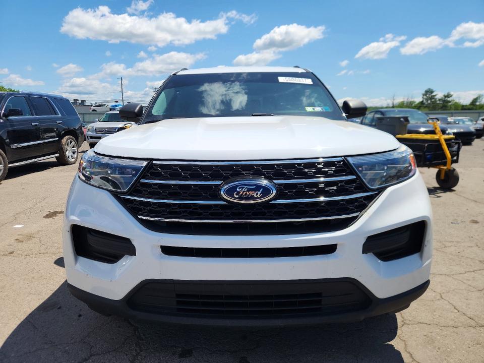 2021 Ford Explorer VIN 1FMSK7DH0MGA55701 COPART salvage auction — REAR END, Pa - Certificate Of Salvage, sold $6,900 on 2026-07-02 (photo 5)