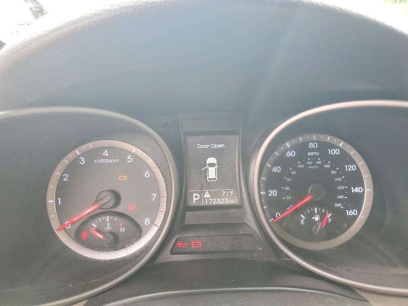 2014 Hyundai Santa fe VIN 5XYZTDLBXEG190376 COPART salvage auction — MINOR DENT/SCRATCHES, Nh - Certificate Of Title, sold $2,250 on 2026-07-15 (photo 9)