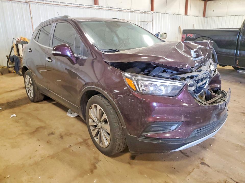 2018 Buick Encore VIN KL4CJASB8JB679529 COPART salvage auction — FRONT END, Mi - Certificate Of Title, sold $1,800 on 2026-07-17 (photo 4)