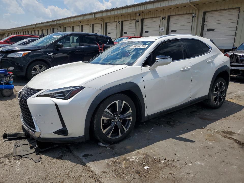 2021 Lexus Ux VIN JTHX3JBH2M2034805 COPART salvage auction — FRONT END, Ky - Cert Of Title-Salvage, sold $5,700 on 2026-07-27 (photo 1)