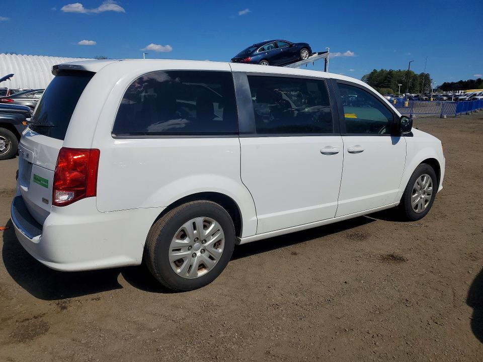 2018 Dodge Grand caravan VIN 2C4RDGBG8JR337960 COPART salvage auction — MINOR DENT/SCRATCHES, Ct - Certificate Of Title, sold $2,000 on 2026-07-03 (photo 3)