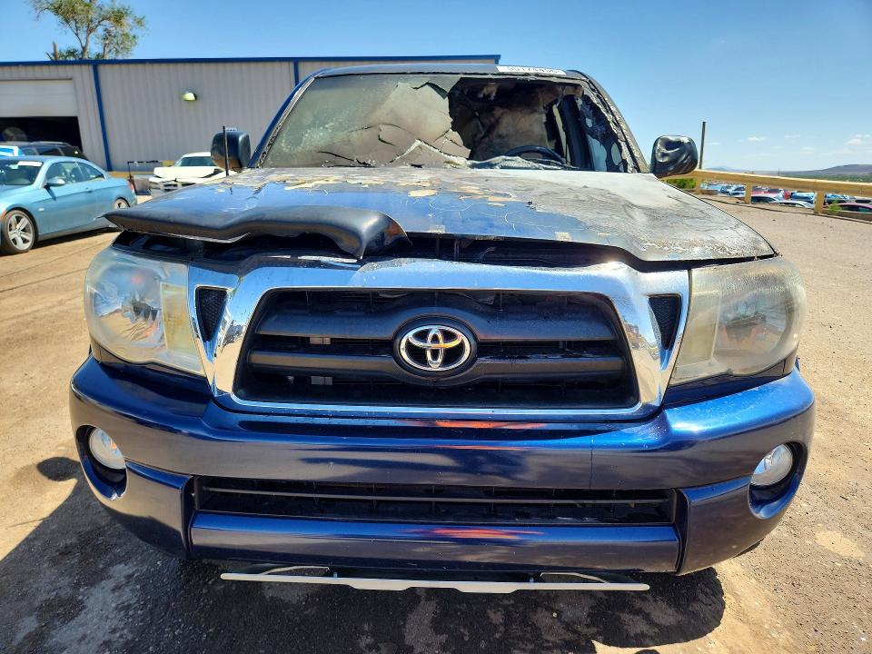 2005 Toyota Tacoma VIN 5TELU42N65Z098928 COPART salvage auction — BURN, Nm - Non-Repairable Vehicle Cert, sold $1,050 on 2026-07-16 (photo 5)