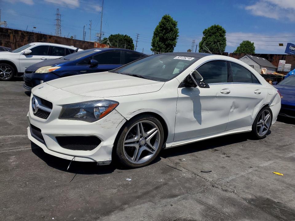 2014 Mercedes-benz Cla-klasse VIN WDDSJ4EB5EN105253 COPART salvage auction — SIDE, Ca - Salvage Certificate, sold $3,150 on 2026-07-24 (photo 1)
