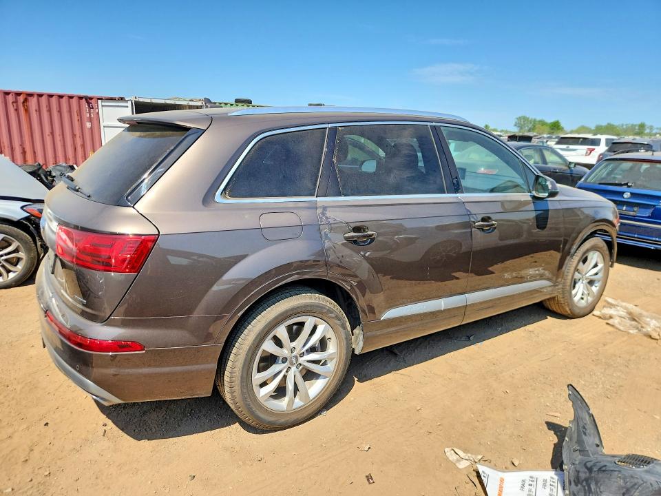 2018 Audi Q7 VIN WA1LHAF76JD028132 COPART salvage auction — FRONT END, Il - Salvage Certificate, sold $14,600 on 2026-07-07 (photo 3)