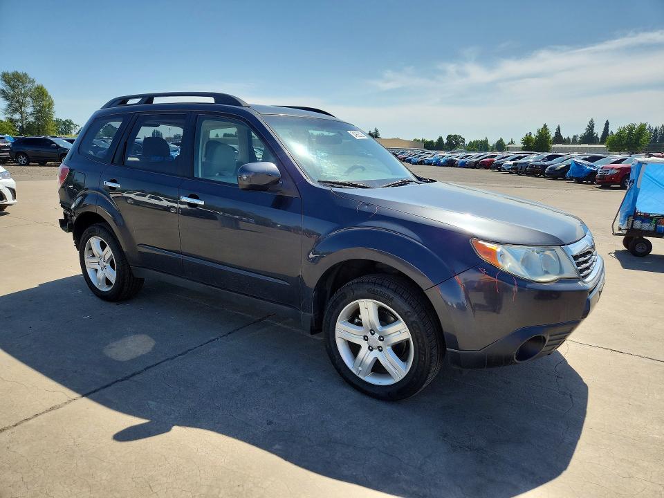 2010 Subaru Forester VIN JF2SH6CC2AH766973 COPART salvage auction — REAR END, Or - Salvage Title Certificate, sold $1,300 on 2026-07-13 (photo 4)