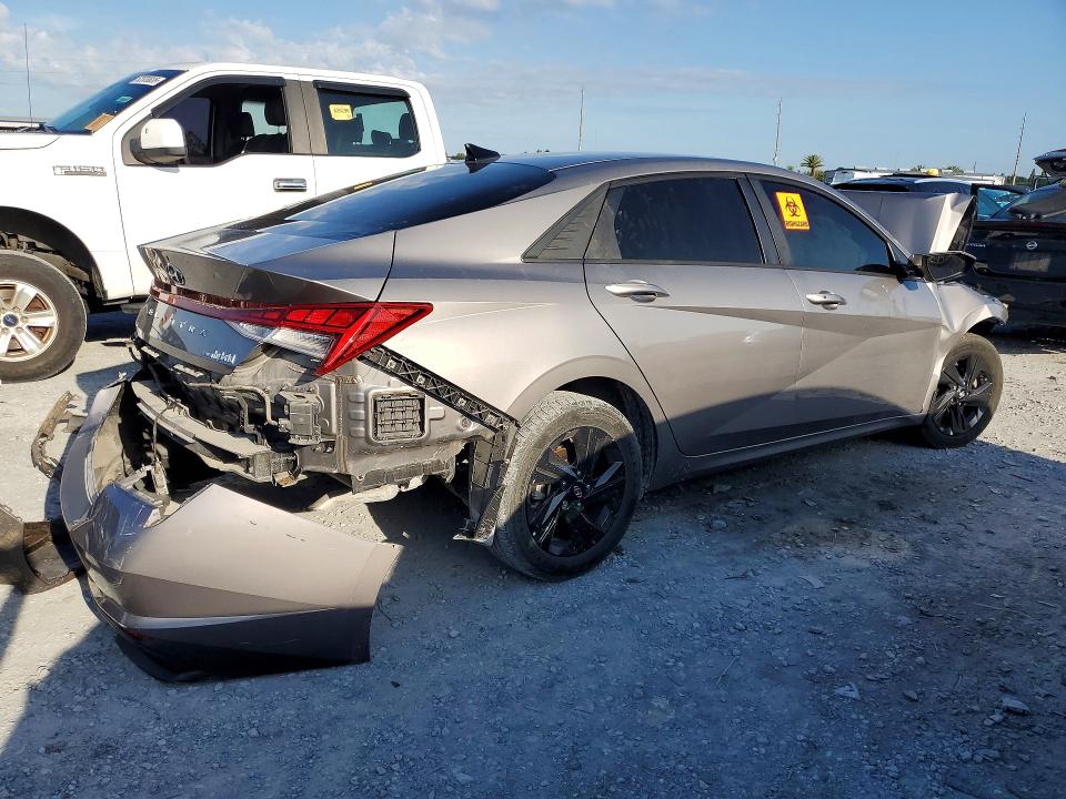 2023 Hyundai VIN KMHLM4AJ8PU069985 COPART salvage auction — FRONT END, Fl - Certificate Of Destruction, sold $850 on 2026-07-07 (photo 3)