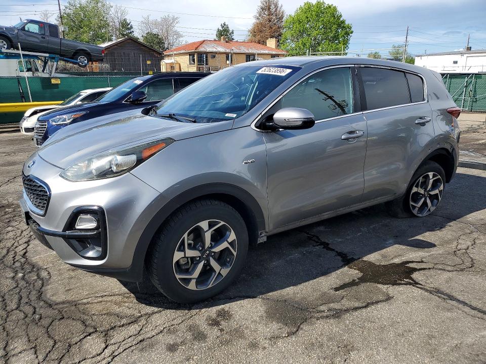 2021 Kia VIN KNDPMCACXM7918820 COPART salvage auction — REAR END, CO - PUBLIC - SALVAGE TITLE, sold $4,300 on 2026-07-07 (photo 1)