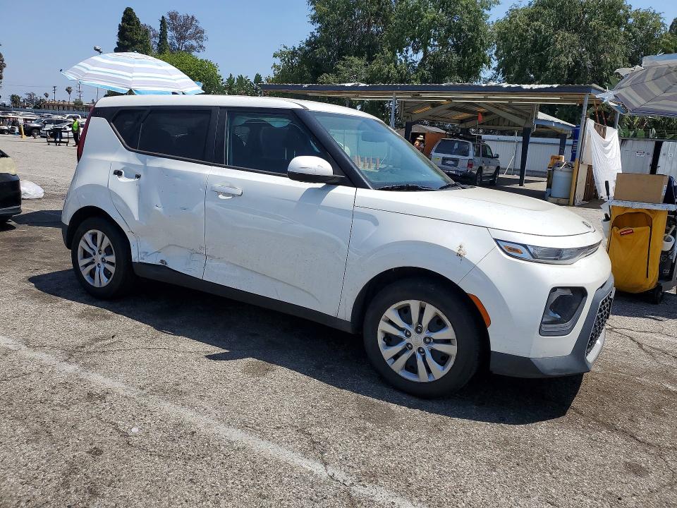 2021 Kia Soul VIN KNDJ23AU1M7130948 COPART salvage auction — SIDE, Ca - Salvage Certificate, sold $2,900 on 2026-07-10 (photo 4)