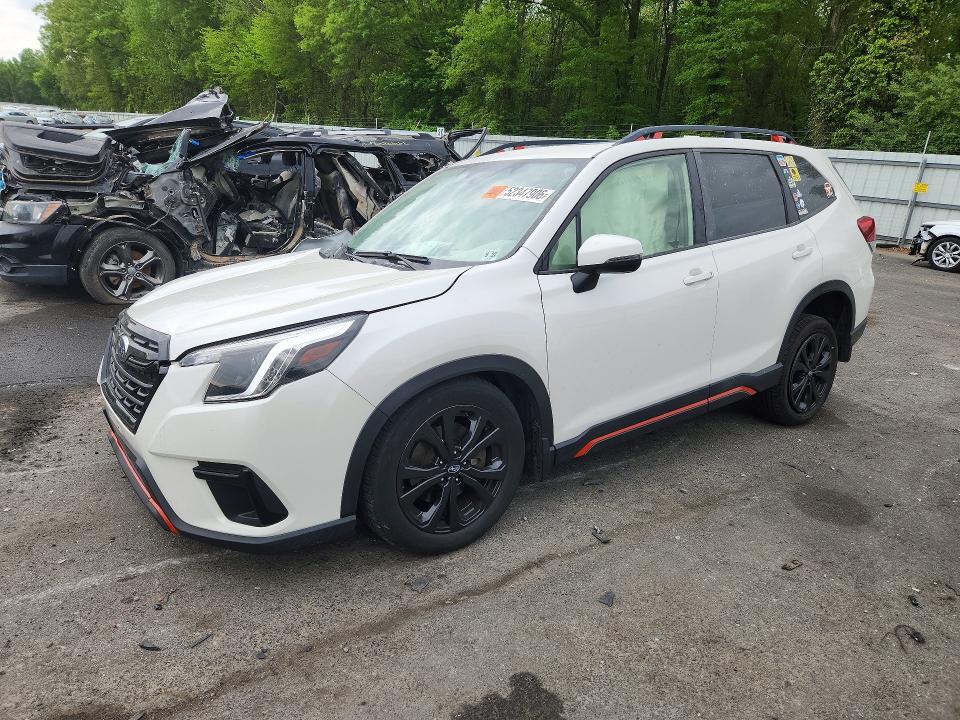 2022 Subaru VIN JF2SKAJC7NH498001 COPART salvage auction — FRONT END, Nj - Cert Of Title-Salvage, sold $4,150 on 2026-07-14 (photo 1)